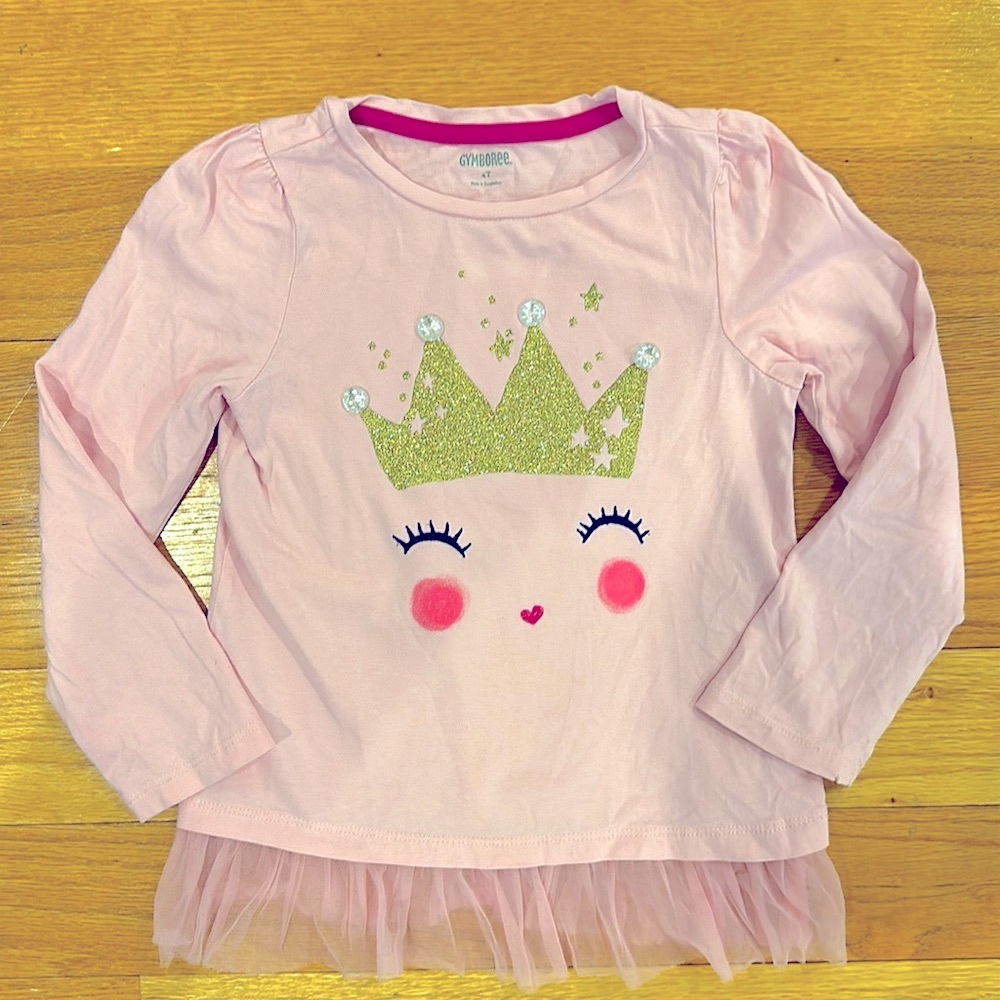 Gymboree long sleeve shirt, size 4T